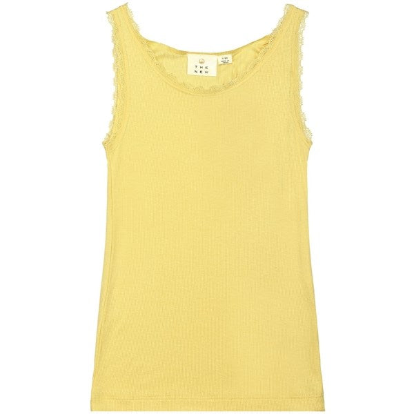 The New Lemon Drop Olace Rib Top