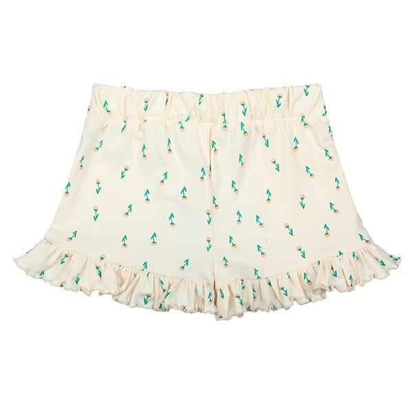 The New White Swan Small Flower AOP Kaisa Shorts