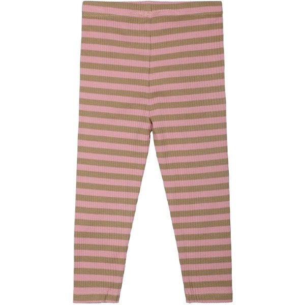 THE NEW Siblings Pink Nectar Fro Uni Rib Leggings 5