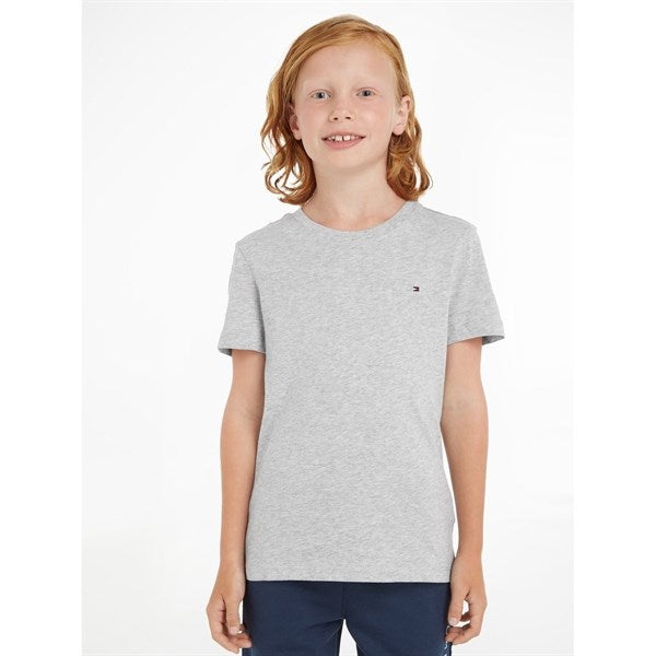 Tommy Hilfiger Boy Basic T-Shirt CN Grey Heather