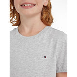 Tommy Hilfiger Boy Basic T-Shirt CN Grey Heather