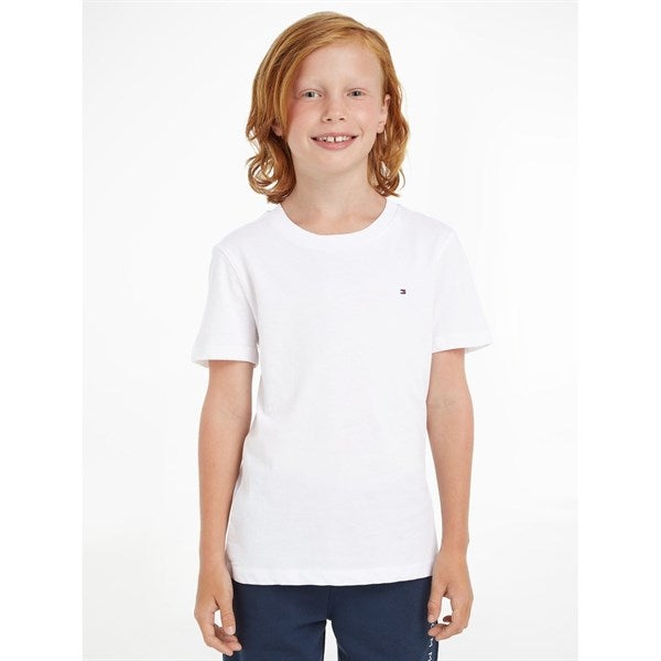 Tommy Hilfiger Boy Basic CN T-Shirt Bright White