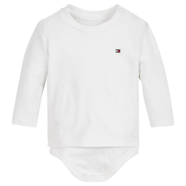 Tommy Hilfiger Baby Solid T-Shirt Body White