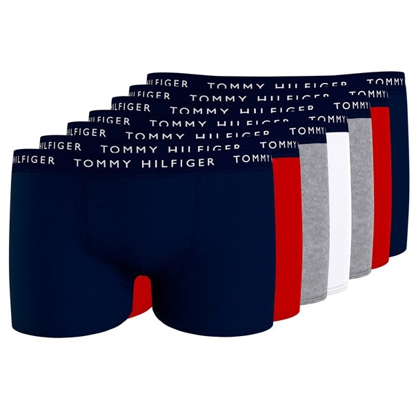 Tommy Hilfiger Boxershorts 7-pak Desert Sky/Mid Grey/Red/White