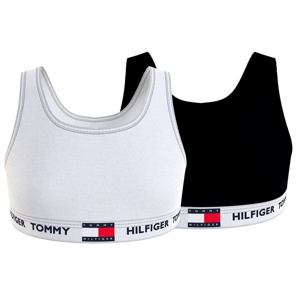 Tommy Hilfiger Bralette 2-pak White/Black