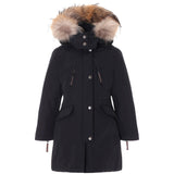 Ver de Terre Arctic Girls Jakke m. Pels Black