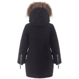 Ver de Terre Arctic Girls Jakke m. Pels Black