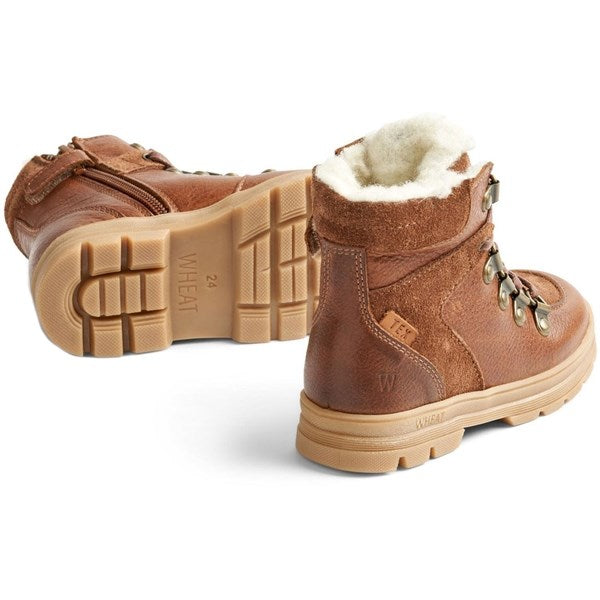 Wheat Vinterstøvler Toni Tex Hiker Cognac