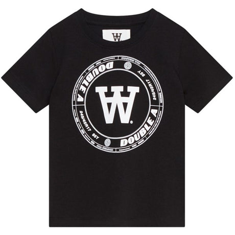 Wood Wood Black Ola Tirewall T-Shirt