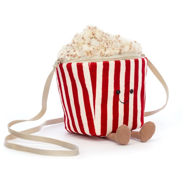 Jellycat Amuseable Popcorn Taske 19 cm