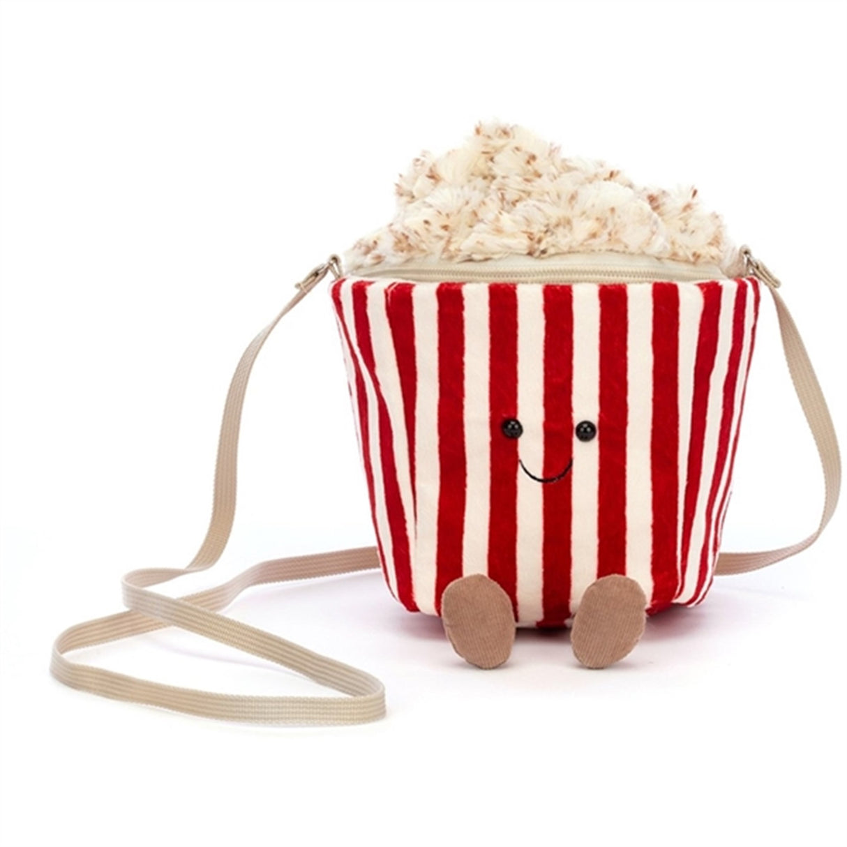 Jellycat Amuseable Popcorn Taske 19 cm 2