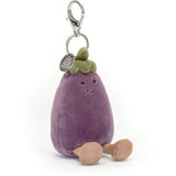 Jellycat Vivacious Grøntsag Aubergine Vedhæng Til Taske 12 cm