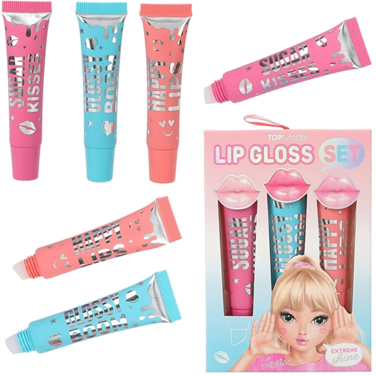 TOPModel Lip Gloss Sæt Beauty And Me