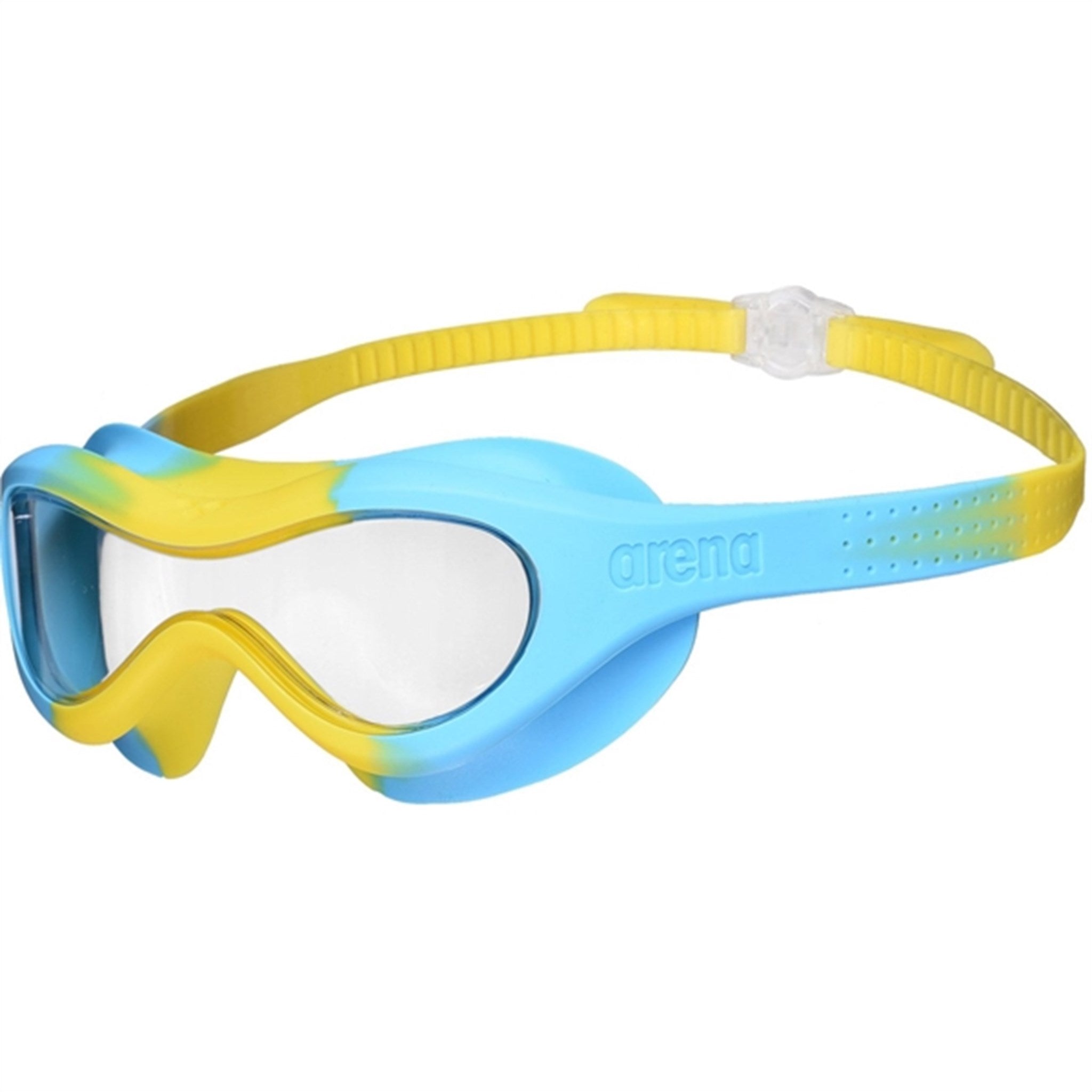 Arena Spider Svømmebriller Mask Kids Clear-Yellow-Lightblue