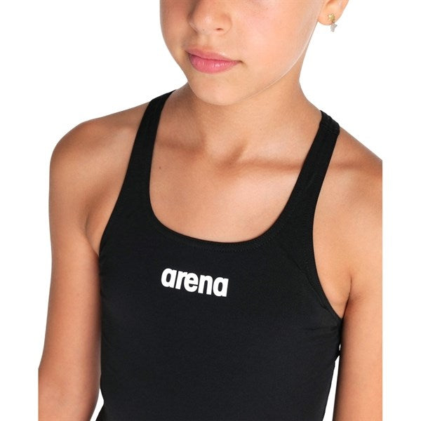 Arena Team Badedragt Swim Pro Solid Black-White 4
