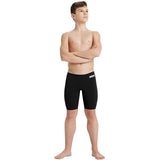 Arena Team Swim Jammer Lange Badeshorts Solid Black-White