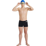 Arena Team Badeshorts Solid Black-White 2