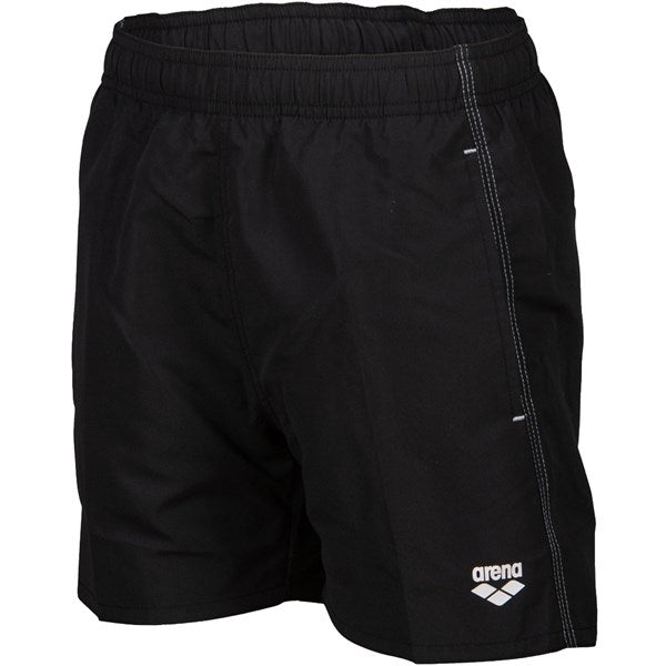 Arena Badeshorts Solid R Black-White 5