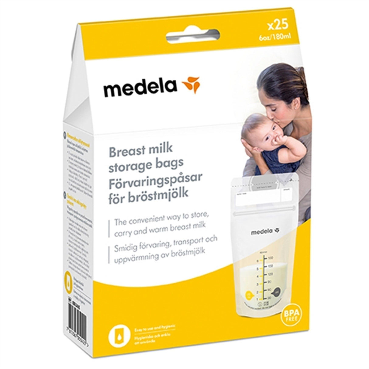 medela Opbevaringspose For Brystmælk 25 stk 3