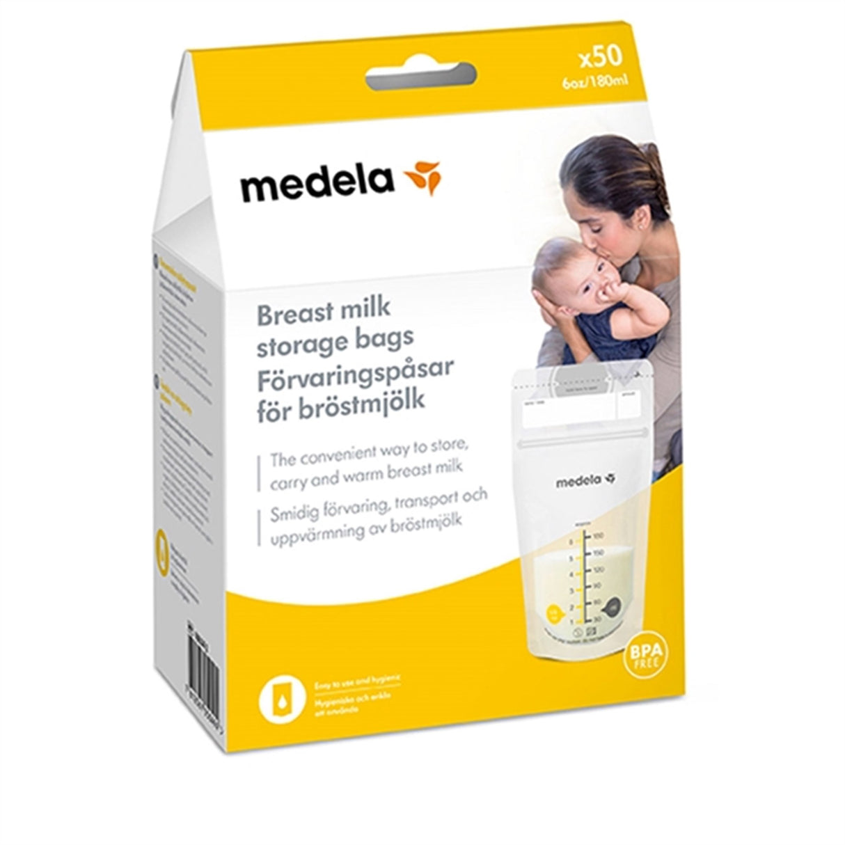 medela Opbevaringspose For Brystmælk 50 stk