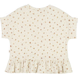 Wheat Chalk Flowers Marie T-shirt 3