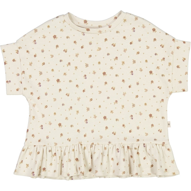 Wheat Chalk Flowers Marie T-shirt