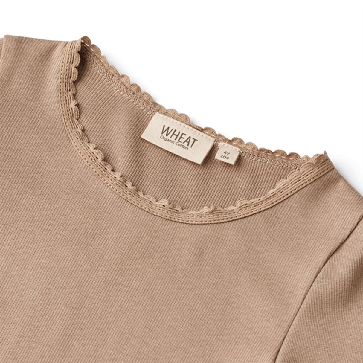 Wheat Soft Brown Reese Rib Bluse 2