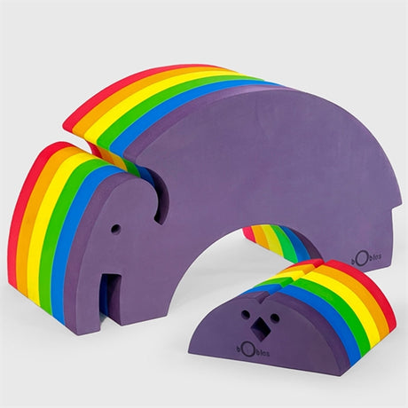 bObles Elefant L 24 Rainbow