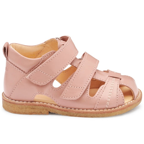 Angulus Begyndersandal M. Velcrolukning Dark Peach 2