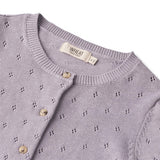 Wheat Lavender Maia Strik Cardigan 2