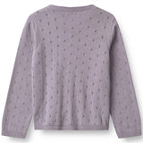 Wheat Lavender Maia Strik Cardigan 3