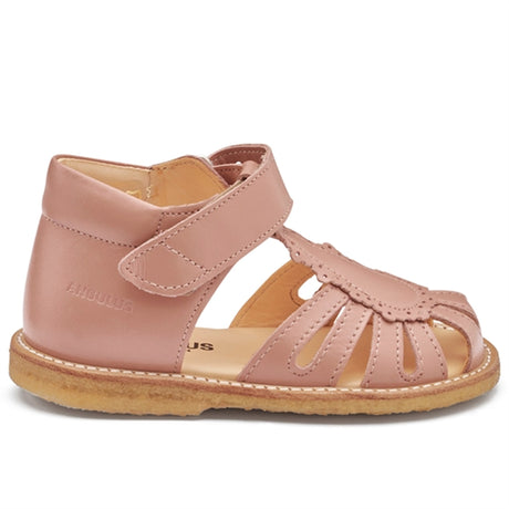 Angulus Begyndersandal M. Velcrolukning Dark Peach 2