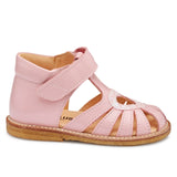 Angulus Begyndersandal M. Velcrolukning Rosa/Rosa Glitter 2