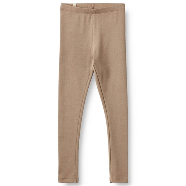 Wheat Soft Brown Maddy Rib Leggings