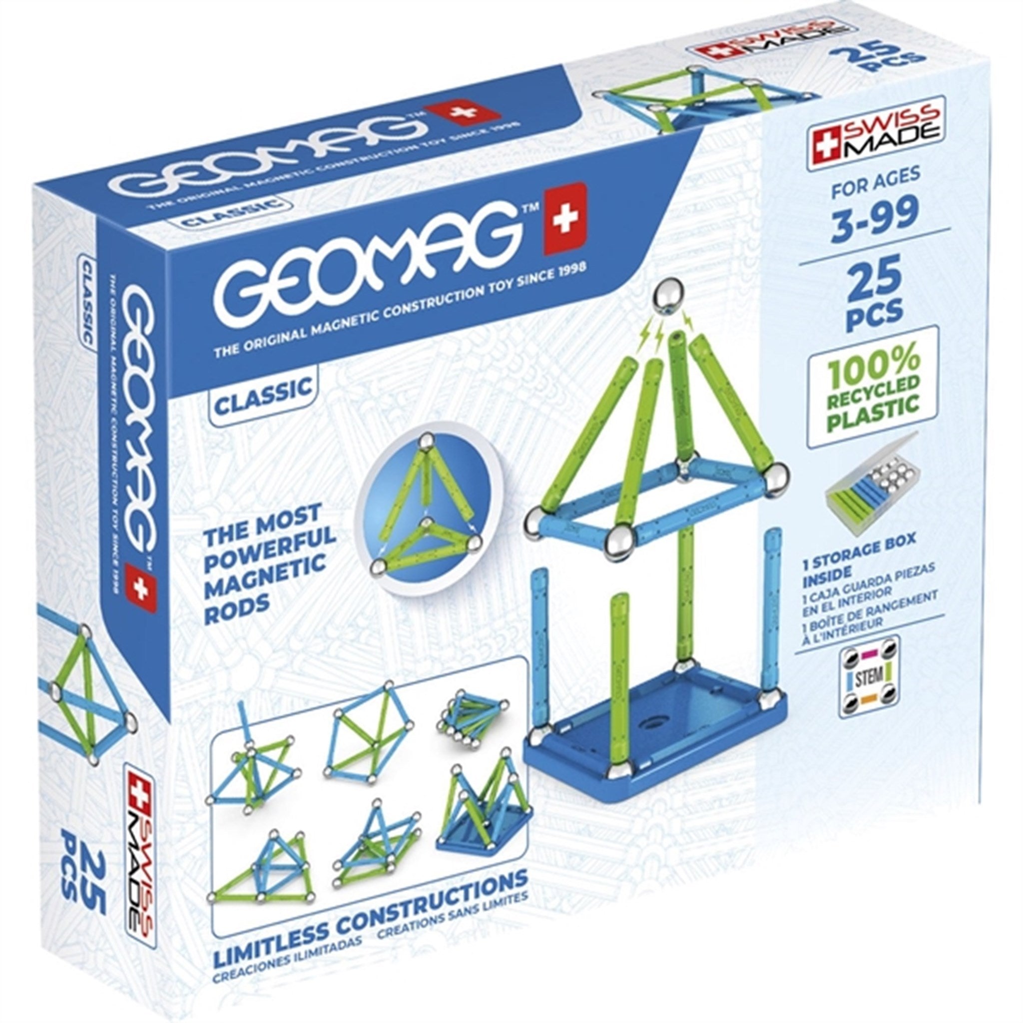 Geomag Classic Recycled 25 stk