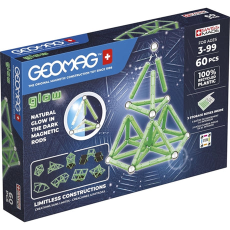 Geomag Glow Recycled 60 stk