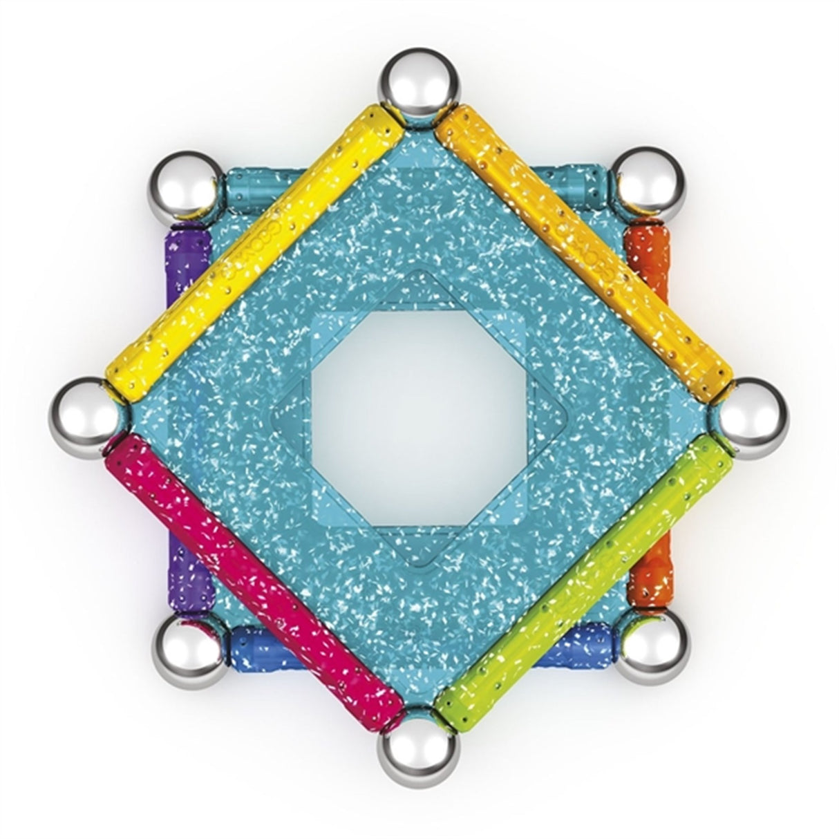 Geomag Glitter Panels Recycled 22 stk