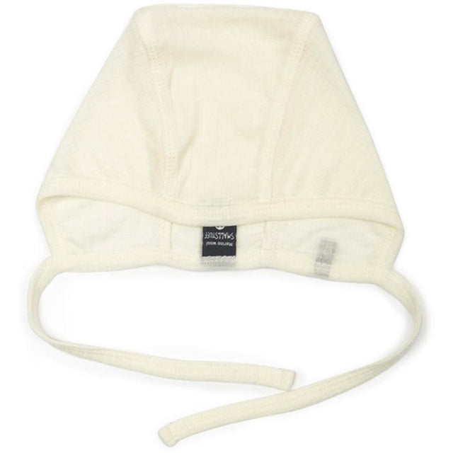 Smallstuff Uld Drop Needle Baby Hjelm Off White