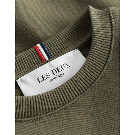 Les Deux Kids Olive Night/Ivory Mini Encore Sweatshirt 2