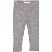 MarMar Wool Grey Melange Rib Leggings