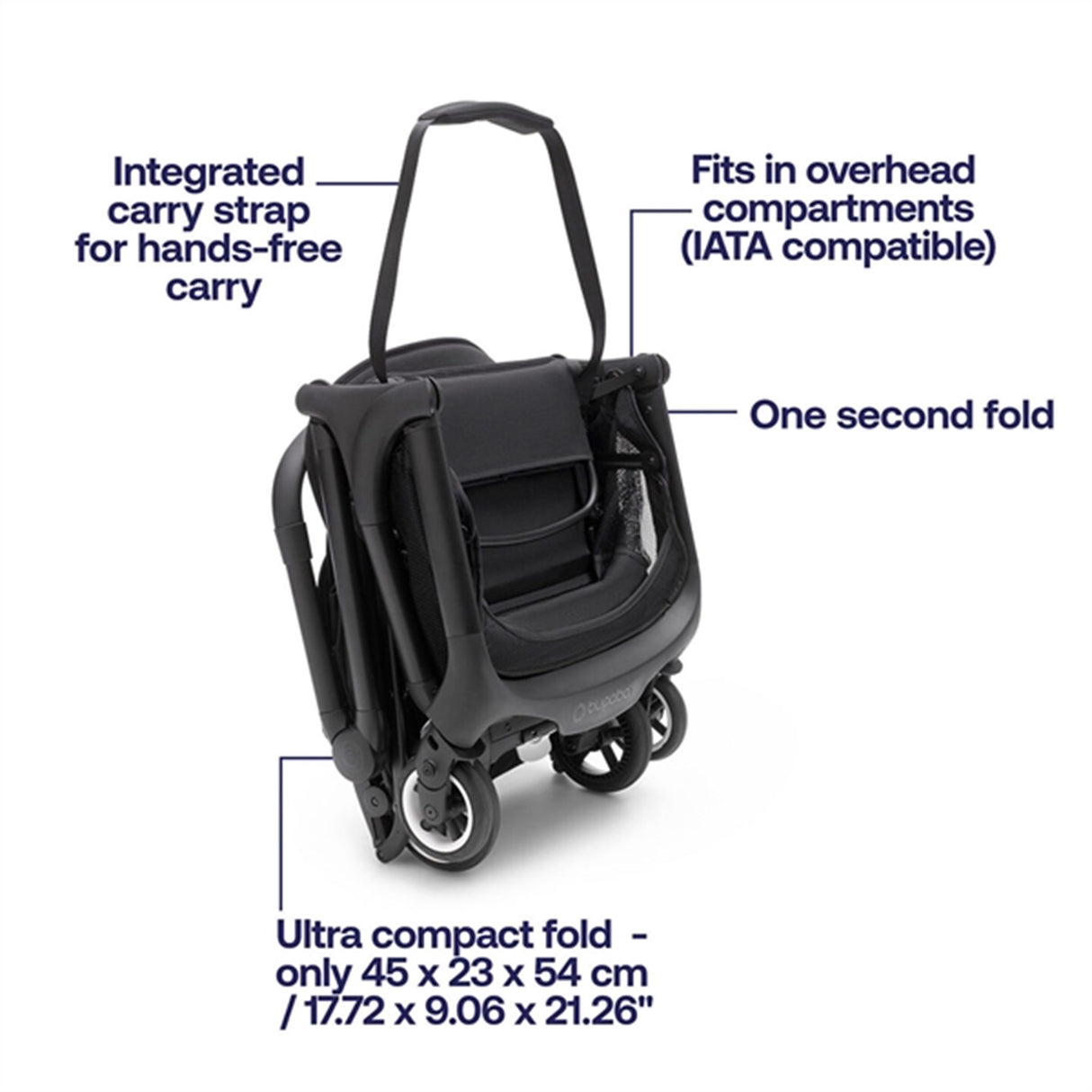 Bugaboo Butterfly Stormy Blue - LIVETILBUD
