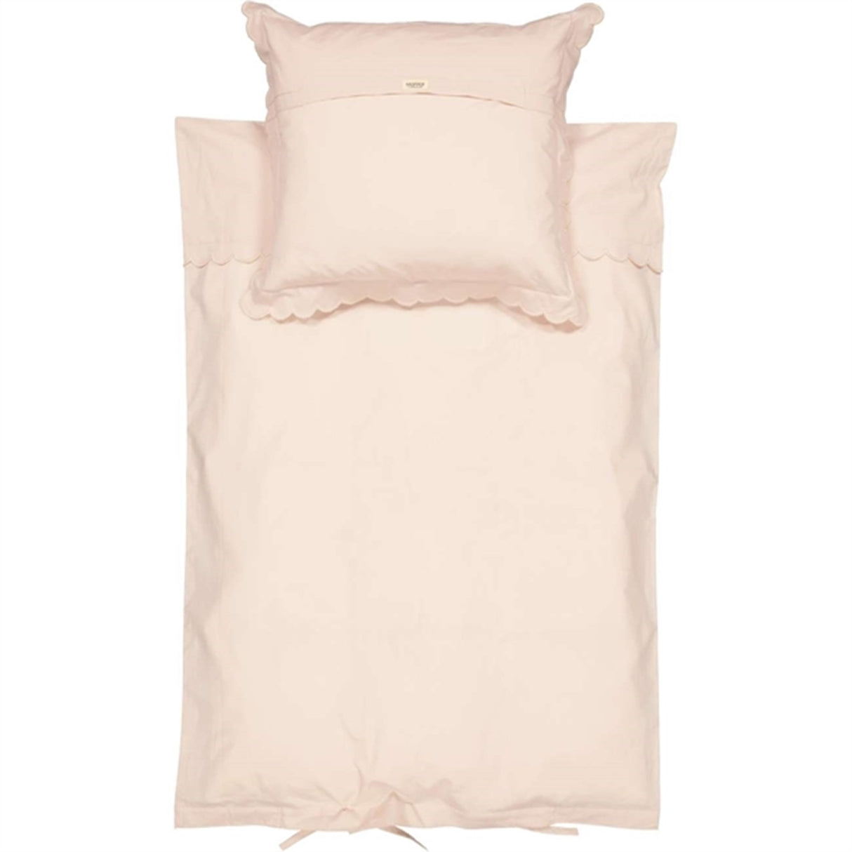 MarMar Sengetøj Baby Scallop Beige Rose