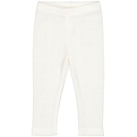 MarMar Wool Pointelle Natural Leggings