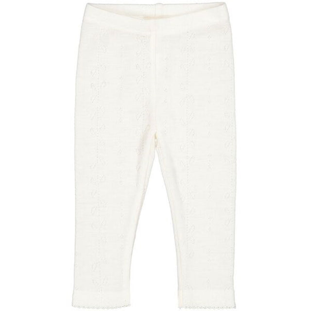 MarMar Wool Pointelle Natural Leggings