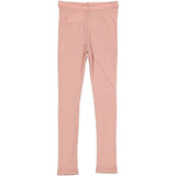 MarMar Wool Pointelle Burnt Rose Leggings