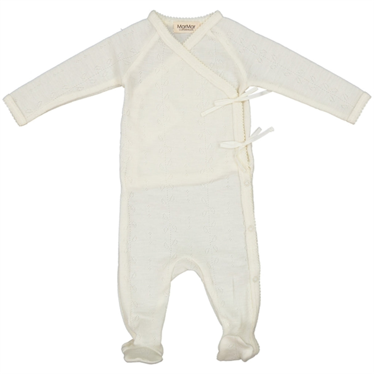 MarMar Wool Pointelle Natural New Born Rubetta Heldragt