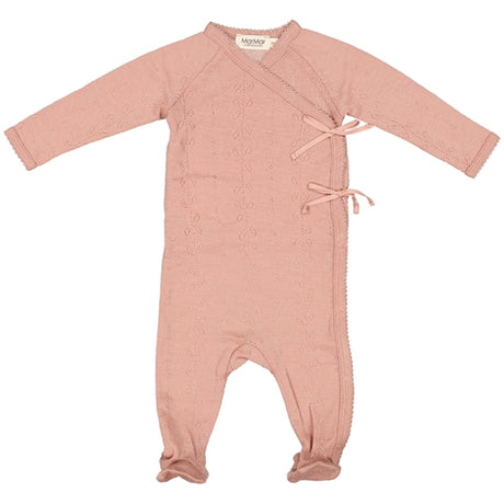 MarMar Wool Pointelle Burnt Rose New Born Rubetta Heldragt