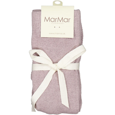 MarMar Airy Purple Pointelle Strømpebukser 2