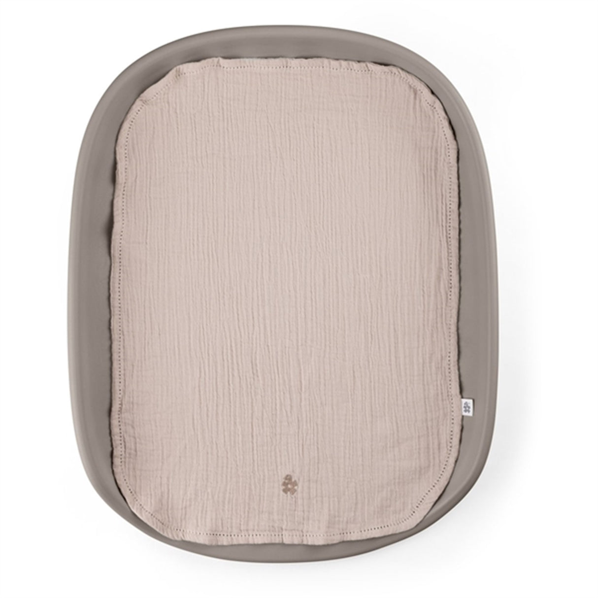 Sebra Pusleunderlag Musselin 2-pak Seabreeze Beige