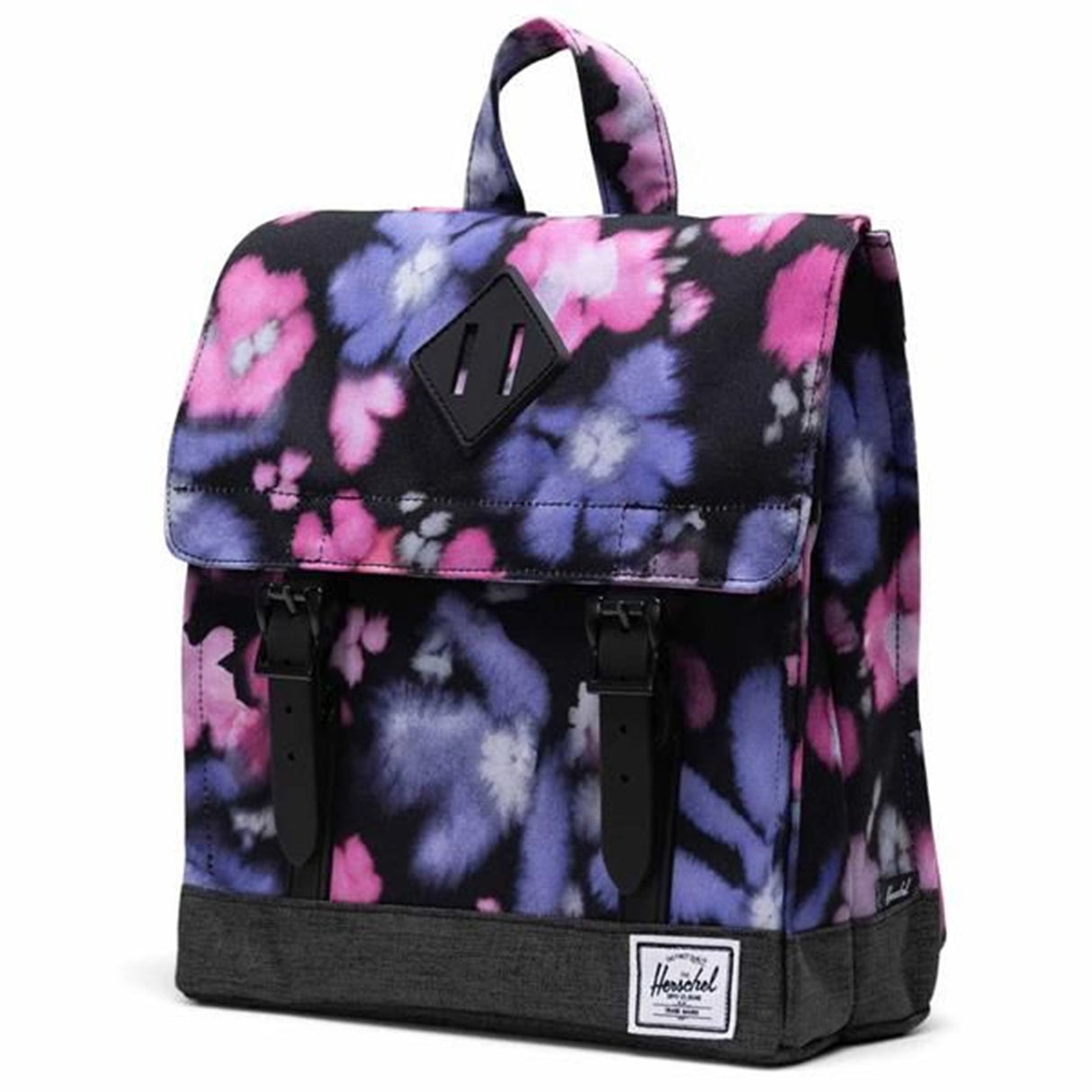 Herschel Survey Kids Rygsæk Blurry Floral/Black Crosshatch